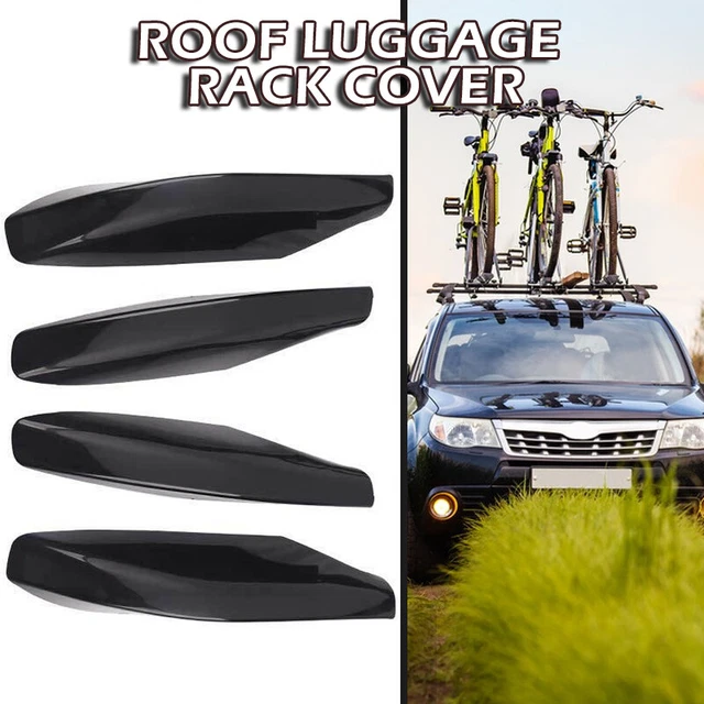 4pcs Roof Rack Covers Rail End Shell For Toyota Prado LC120/Lexus GX 470 A