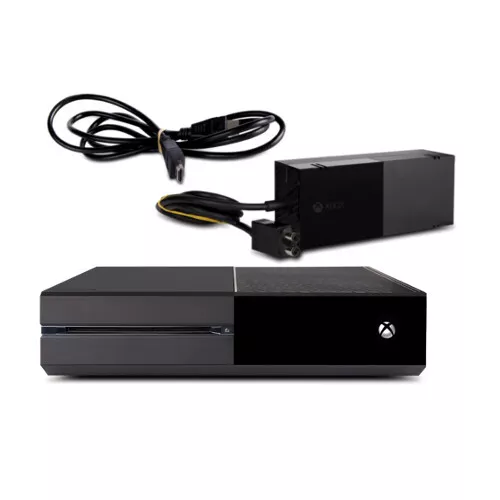 Xbox One Konsole schwarz mit allen Kabeln und 500 GB Festplatte