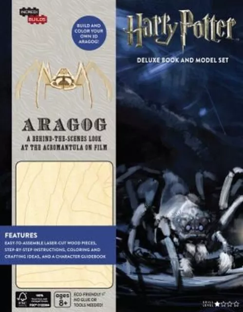 Incredibuilds: Harry Potter: Aragog Deluxe Buch Und Modell Set Jod