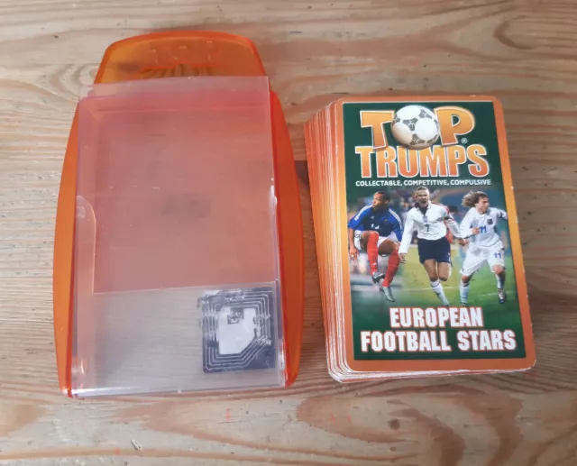 GAME Collectible Top Trumps - Euro Football Stars (30+2 Cards+1Deck-K) WINNING MOVES