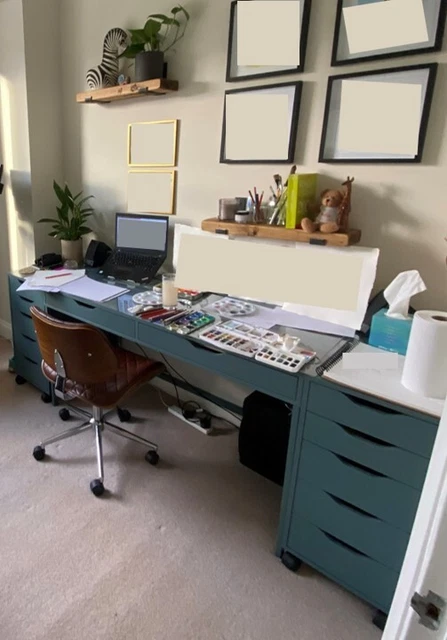 Ikea alex store desk ebay