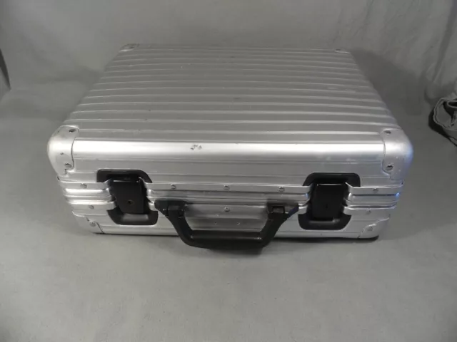 älterer Rimowa Integral - Patent kleiner Koffer Aluminium ca. 45 x 36 x 17 cm