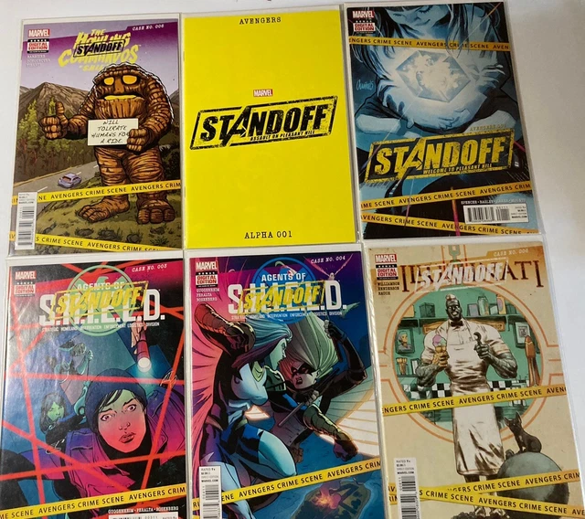 Avengers Standoff Comic Books Lot of 13 Marvel Comics 2016 VF NM +Extras