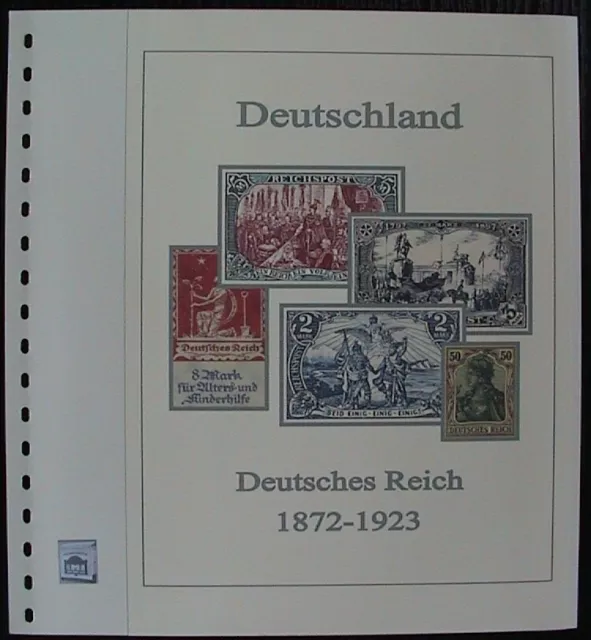 Deutsches Reich 1872-1923  Vordruck farbig TOP Bilder in Beschreibung