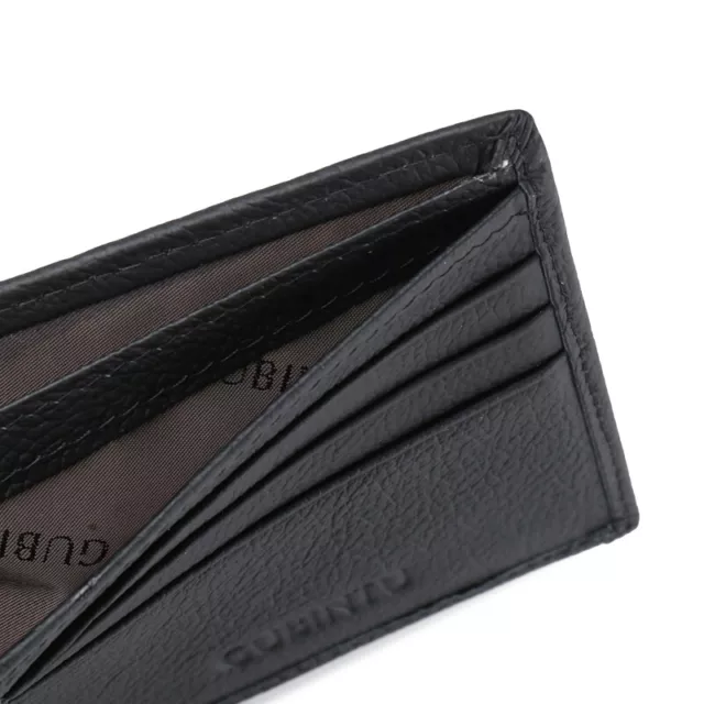 RFID Blocking Genuine Leather Wallet Men Anti Scan Credit Card Bifold Purse Man 3