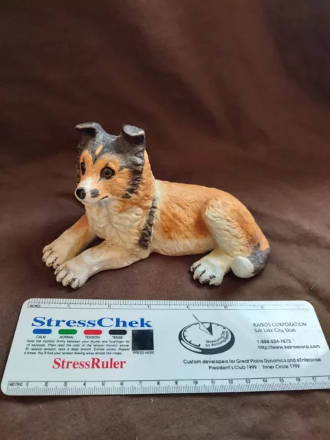 1984 ENESCO PUREBRED PETS KATHY WISE Vintage Porcelain Dog Shepherd Figurine