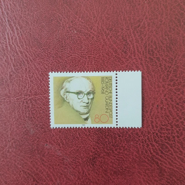 Briefmarke Bund BRD 1985, Michel 1237, Guardini, postfrisch