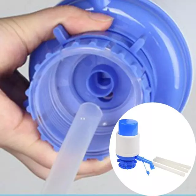 Automatic Water Bottle Pump Hand Manual Press Pump Dispenser with Inlet Hose