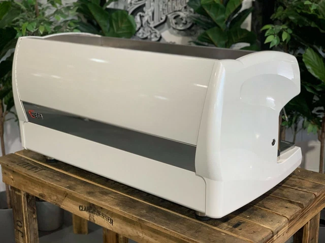 Wega Polaris 3 Gruppi Bianca Tazza Alta Macchina Caffè Espresso... 11