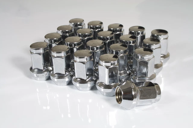 TWD 20pc Wheel Nuts + Locks – Jaguar XJ (2003+) XJ6 XJ8 XJR – M12x1.5, 19mm, Chrome, Italy - View #4