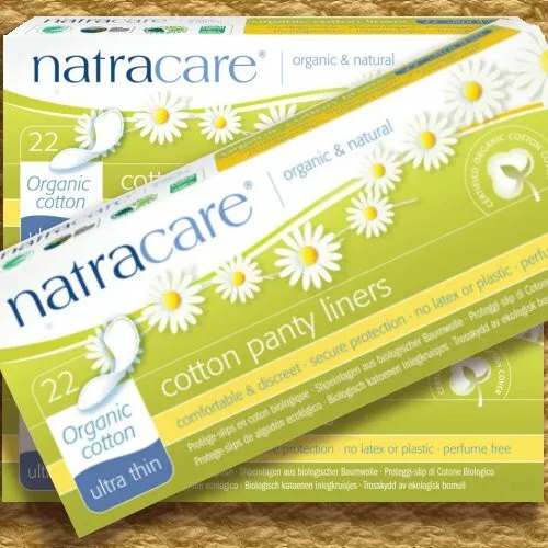 Natracare DOPPELPACK Panty Liners ULTRA THIN Slipeinlagen dünn Biobaumwolle 44ST 2