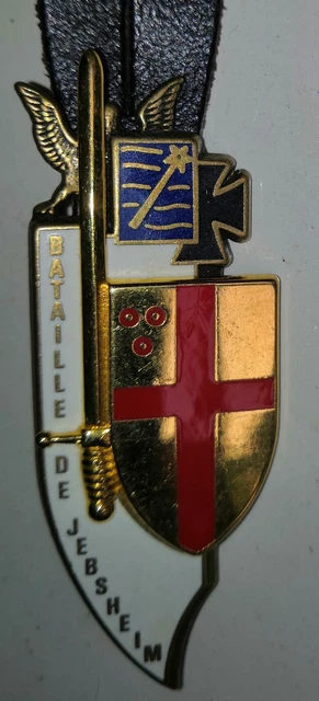 Armée de terre - Insigne de promotion EOR EAI Lt MALLASEN 7° Tirailleurs
