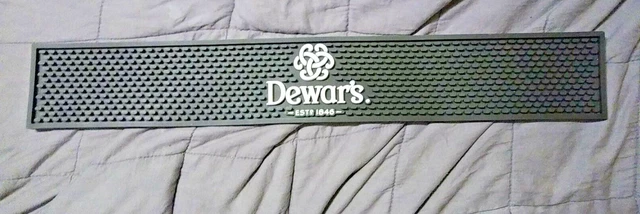 Dewar's Rubber Bar Mat, 23" Long x 4" Wide, New