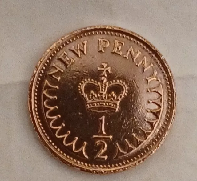 Half Penny Coin 1979 - 1/2 Penny - Queen Elizabeth II - British Coins