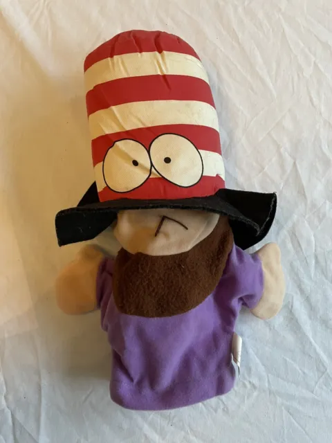 South Park Mr Hat 12”  Mr Garrison’s Hand Puppet Plush Toy - 2000 Fun 4 All