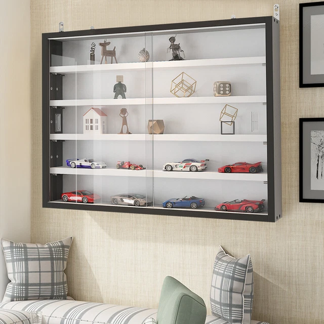 5 TIER WALL Collectors Display Models Collections Shelf Storage