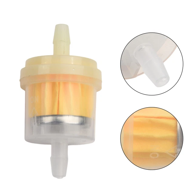 Filtre à Carburant Universel En Aluminium - 8mm - Pour Moto, Scooter, Tondeuse - Élément Filtrant 40 Microns