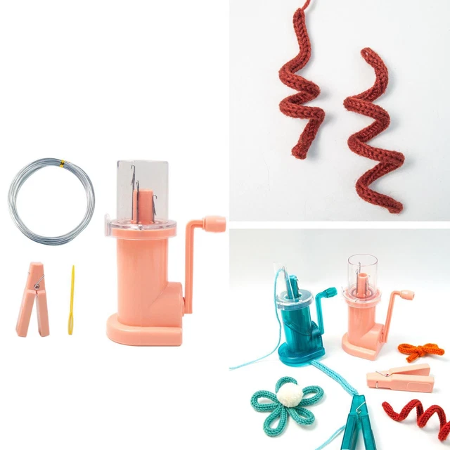 MINI SEWING KNITTING Mill Machine Tool Pink £14.71 - PicClick UK