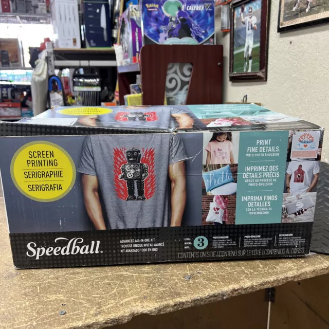 NUEVO Speedball NIVEL 3 Avanzado Todo en Uno Kit de Impresión de Pantalla, 45P068B