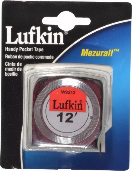Lufkin 12' x 1/2" Yellow Blade Tape Measure