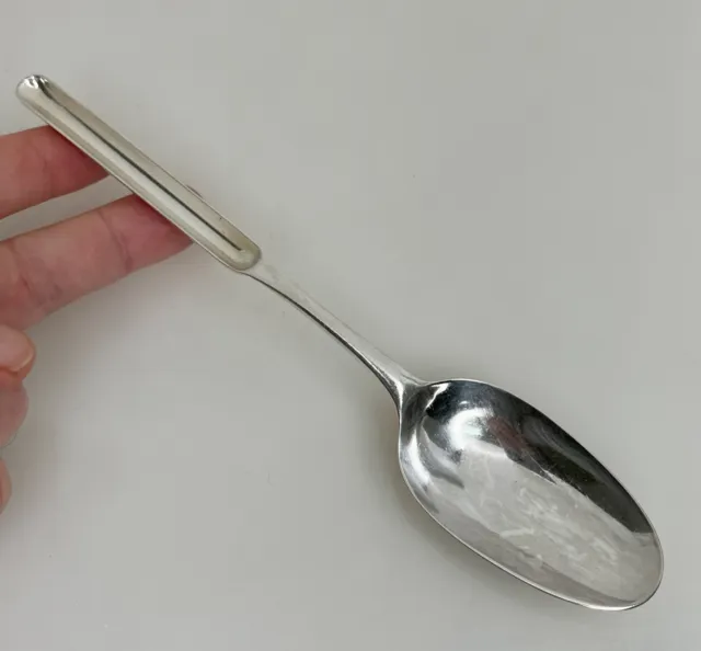 1736 Geo III Sterling Silver Marrow Scoop Spoon Combination 89187