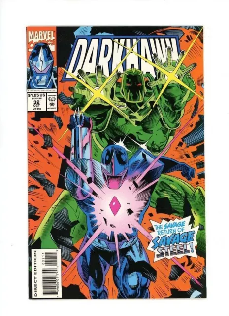 Darkhawk # 32 Marvel Comics 1993 Savage Return