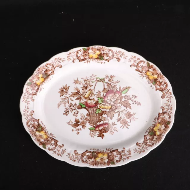 Serving Platter Old English Bouquet Ridgway Staffordshire England