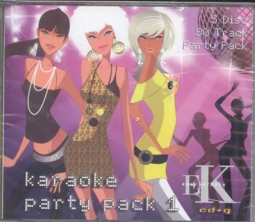 Easy Karaoke Party Pack Vol 1 - 7 Disc Pack - The Karaoke Party Pack includes 98