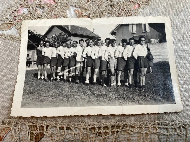 Photo Ancienne équipe De Rugby De Bordeaux - Tirage Argentique Vintage Circa 1900