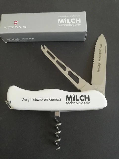 Victorinox Käsemesser mit Klingengravur  deutsch  Special Edition