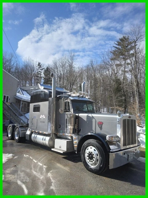 2010 Peterbilt 389 Sleeper Semi 18 Sp Eaton Fuller APU Cummins ISX 550 HP