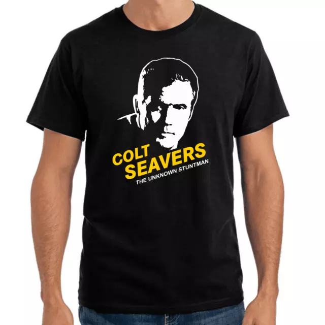 Colt Seavers The Unknown Stuntman Konterfei Kult Retro 80er Serie TV Fan T-Shirt