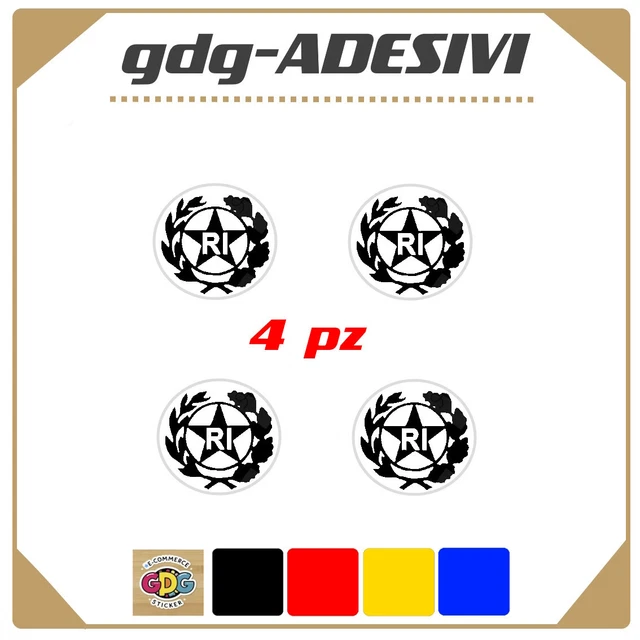 ADESIVO TARGA EUROPEA PER MOTO, CON ANNO E PROVINCIA TUNING STEMMA - Foto 11