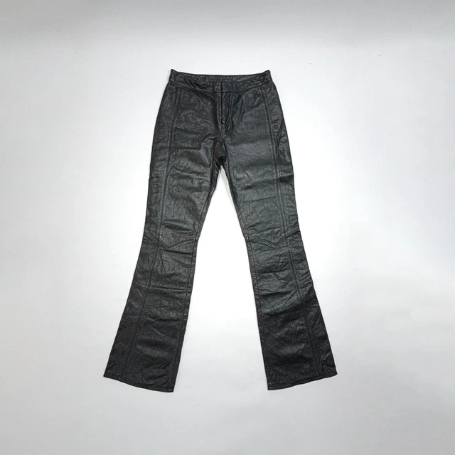 levi's leather flared pants 00730-0189 27 REAL VINTAGE RICK OWENS LOEWE MUGLER