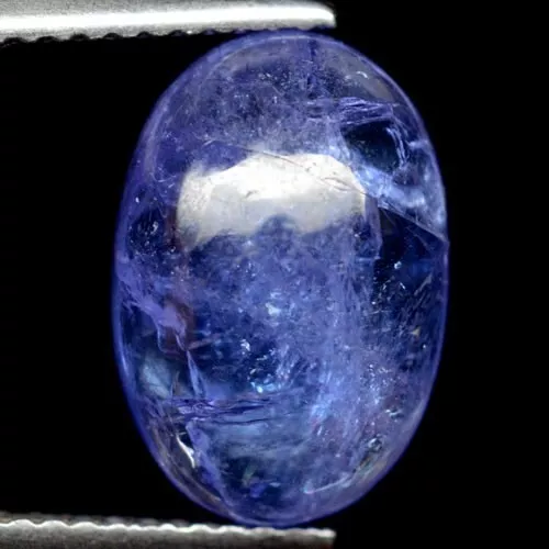 Tanzanite en cabochon ovale de 6,23Cts