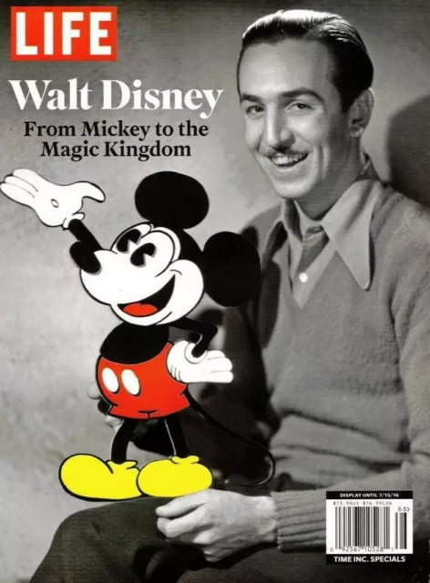 LIFE Magazine -- Walt Disney From Mickey to the Magic Kingdom