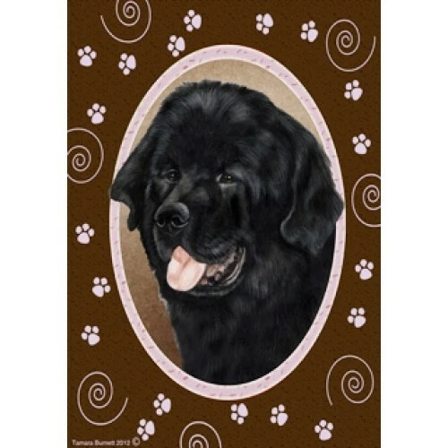 Paws Garden Flag - Newfoundland 170791
