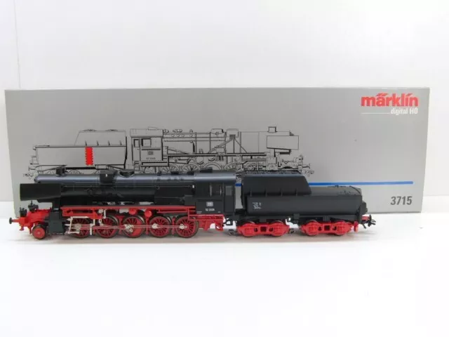 Märklin H0 3715 Dampflok BR52, DB -DIGITAL- AC, Licht, NEM, NEU in OVP #39522