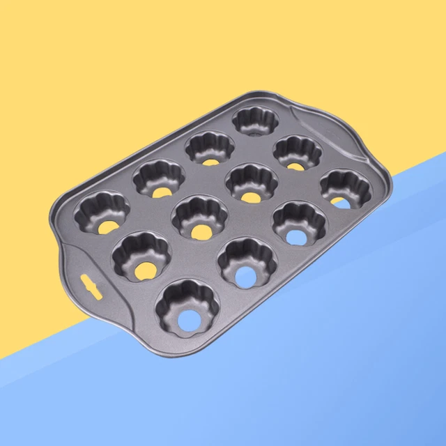 1 pieza 12 cavidades chocolate molde para hornear pan molde para hornear bandeja panecillo bandeja bandeja panecillo bandeja bandeja
