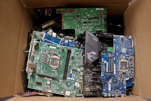 46 Lbs Scrap For Gold Recovery Mixed Desktop/Server Motherboards And PCBs 46 Lbs Scrap For Gold Recovery Mixed Desktop/Server Motherboards And PCBs