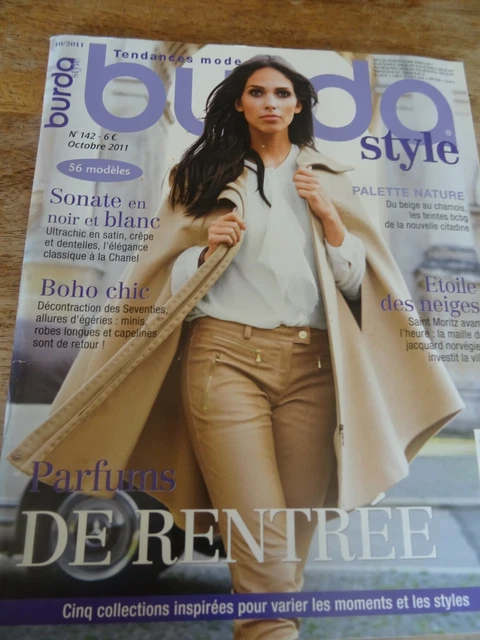 Magazine Burda Chic Intemporel N°50 - Février 2004 - Noir & Blanc - Occasion