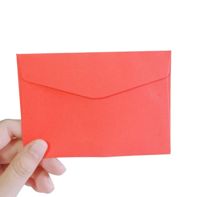 WEDDING INVITATIONS ID Card Packing Paper Envelopes Storage Blank ...
