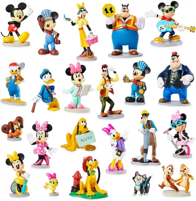 Disney Mickey Mouse and Friends Mega Figurine Set Ages 3+ Minnie Pluto Daisy Fun 2