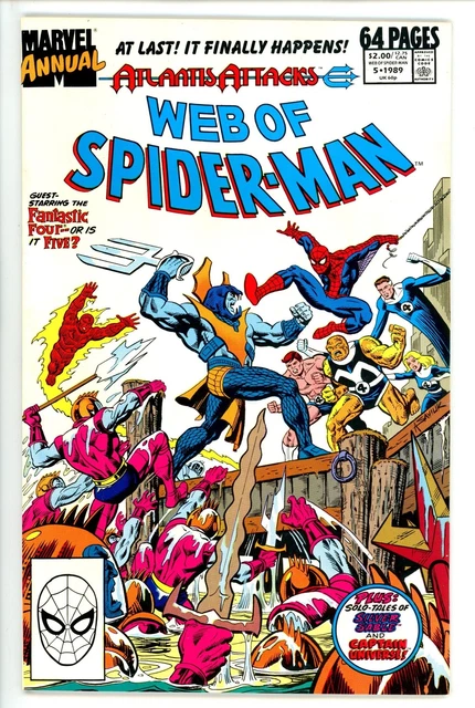 Web of Spider-Man Annual Vol 1 #5 Marvel (1989)