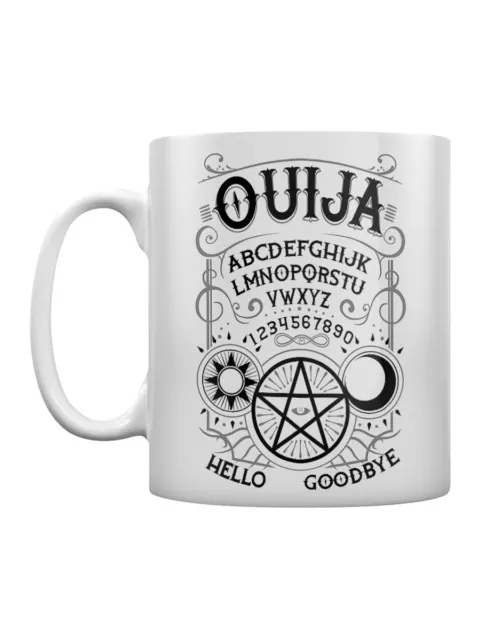 Tee Kaffeetasse Ouija Spirit Board weiß