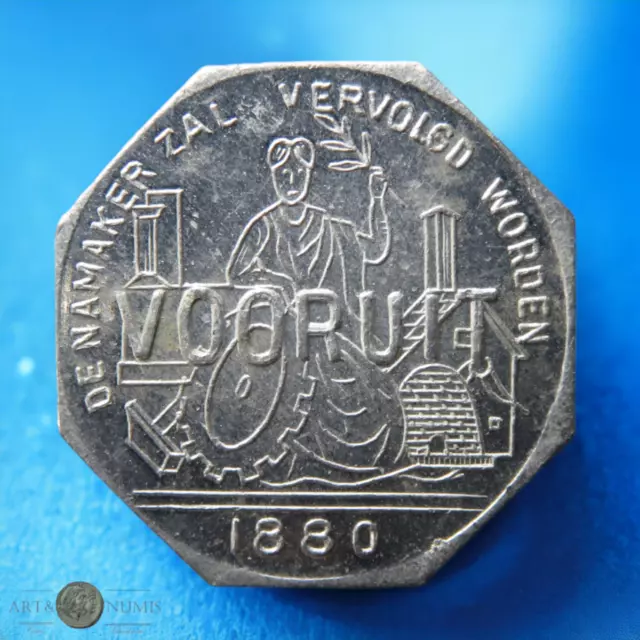 BELGIQUE - BELGIUM - Jeton - Token - Gent Deeljeton Vooruit 1880