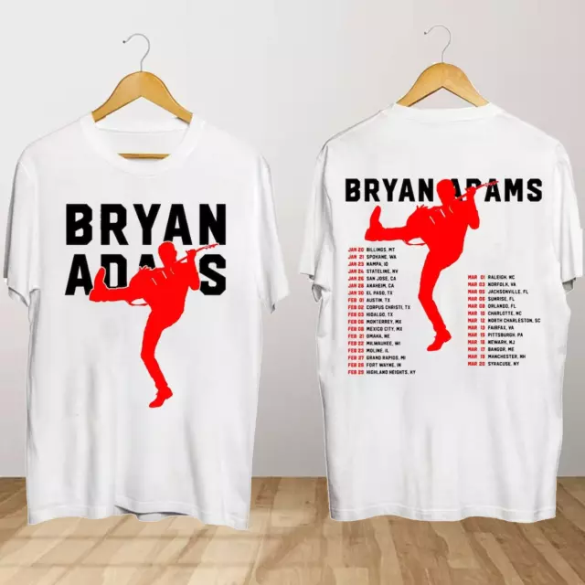 Bryan Adams So Happy Hurts Tour 2024 T Shirt, Bryan Adams Concert Shirt