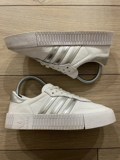 adidas gazelle silver green womens Women's Adidas Samba OG White Black Granite IG9030  Sneaker Junkies