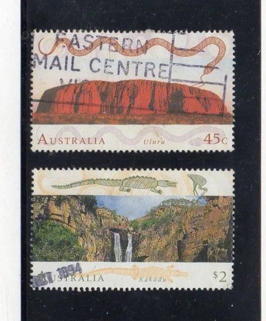 Australia Paisajes Naturales valores del año 1993 (DL-686)