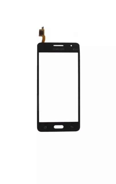 VITRE TACTILE pour SAMSUNG GALAXY GRAND PRIME SM-G530 NOIR avec adhésif